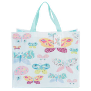 Cute Butterfly Design Durable Reusable Shopping Bag