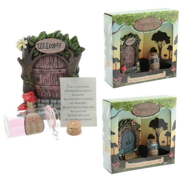 Cute Collectable Fairy - Wishes Jar Woodland Fairy Door Cute Collectable Fairy - Wishes Jar Woodland Fairy Door