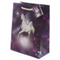 Fantasy Cosmic Unicorn Medium Glossy Gift Bag