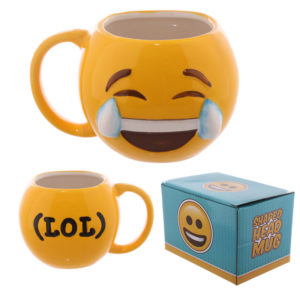 Fun Collectable Ceramic Joy LOL Emoti Mug