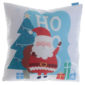 Fun Design Cushion with Insert - HO HO HO Christmas Santa