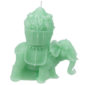 Fun Mini Candles - Large Lucky Green Elephant Design