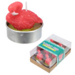 Fun Mini Candles - Tropical Flamingo Set of 6 Tea Lights
