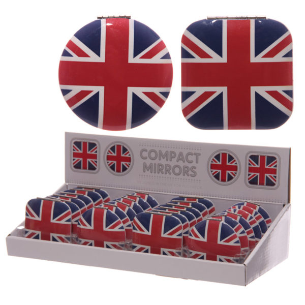 Funky Union Flag Design Compact Mirror