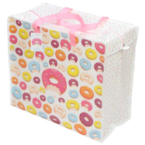 Fun Practical Laundry  and  Storage Bag - Donut Design