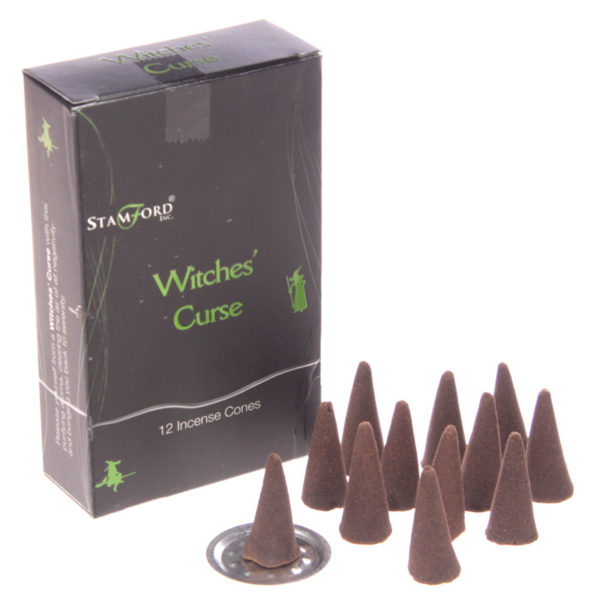 Stamford Black Incense Cones - Witches Curse