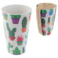 Bambootique Eco Friendly Cactus Design Cup