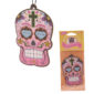 Cherry Fragranced Candy Skull Day of the Dead Air Freshener
