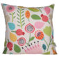 Cushion with Insert - Autumn Floral Design 50 x 50cm