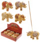 Cute Mini Collectable Elephant Incense Stick Holder
