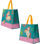 Cute Tropical Unicorn Durable Reusable Shopping Bag