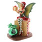 Decorative Fairy with Present and Bauble Christmas Figurine