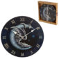 Decorative Fantasy Sweet Dreams Dragon in Moon Wall Clock