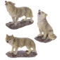 Decorative Medium Wolf Figurine