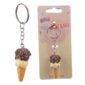 Fun Collectable Double Scoop Ice Cream Cone Keyring