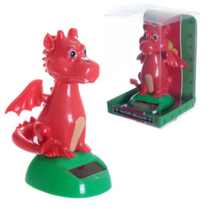 Fun Collectable Welsh Dragon Solar Powered Pal