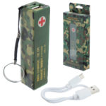 Handy Portable USB Power Bank - Camouflage Design