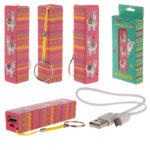 Handy Portable USB Power Bank - Llama Design