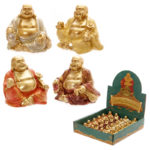Lucky Glitter Buddha Mini Collectable Figurine