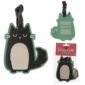 Novelty PVC Luggage Tag - Cat Design