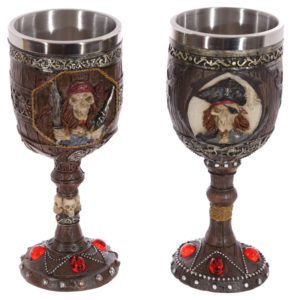 Pirate Design Decorative Goblet