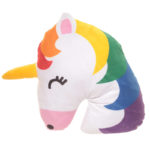 Rainbow Unicorn Emotive Cushion