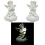 Rose Cherubs – LED Crystal