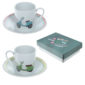 Set of 2 Espresso Cup and Saucer - Scooter