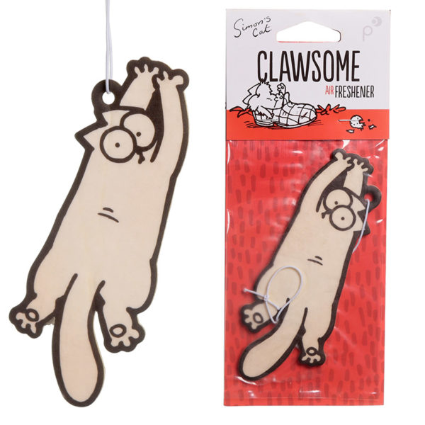 Strawberry Scented Simon's Cat Clawsome Air Freshener