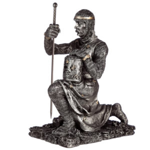 Collectable Kneeling Knight Figurine