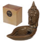 Eden Incense Burner - Thai Buddha Head and Leaf