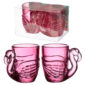 Fun Collectable Glass Shot Glass Set of 2 - Flamingo (90ml)