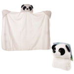 Plush Pandarama Wearable Blanket