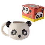 Ceramic Animal Shaped Head Mug - Panda