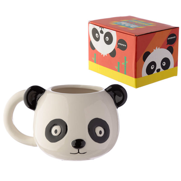 Ceramic Animal Shaped Head Mug - Panda Ceramic Animal Shaped Head Mug - Panda