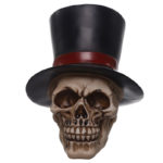 Gothic Wedding Day Skull Groom Ornament