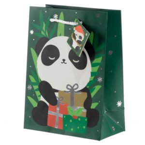 Panda Medium Christmas Gift Bag