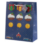 Retro Gaming Game Over Large Christmas Gift Bag