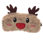 Fun Eye Mask - Plush Christmas Reindeer
