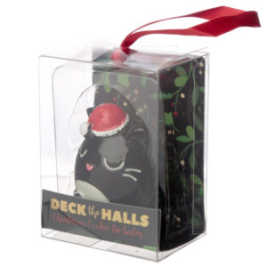Lip Balm Gift Box - Feline Festive Christmas Cookie Cat