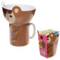 Children's Porcelain Mug and Bowl Set - Cute Llama