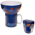 Children’s Porcelain Mug and Bowl Set – Retro Gaming Design