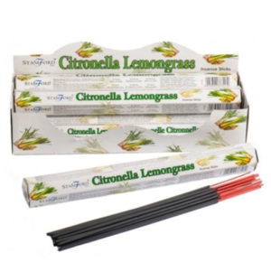 Citronella and Lemongrass Stamford Hex Incense Sticks