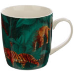 Collectable Porcelain Mug - Big Cat Spots and Stripes