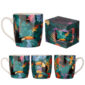 Collectable Porcelain Mug - Tropical Toucan Design
