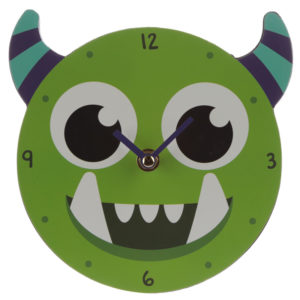 Decorative Monster Monstarz Green Wall Clock