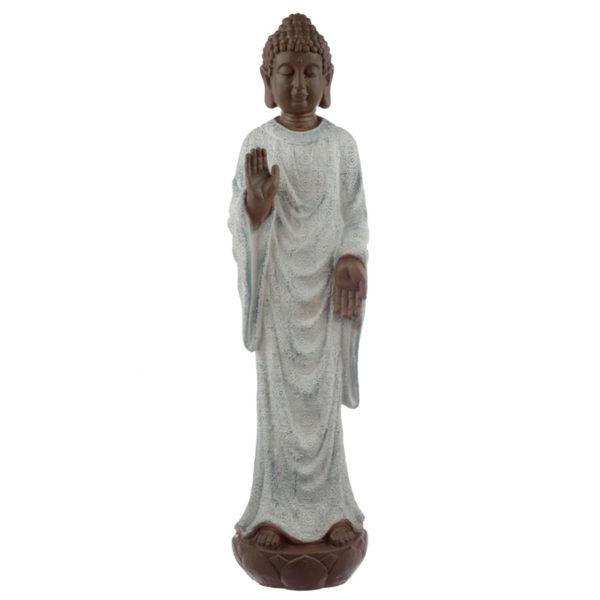 Decorative Turquoise  and  Brown Buddha Figurine - Peace
