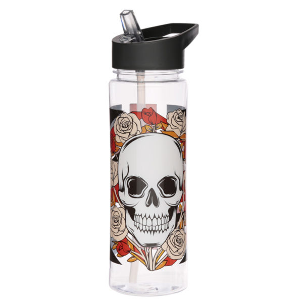 Skulls and Roses Union Jack 500ml Water Bottle