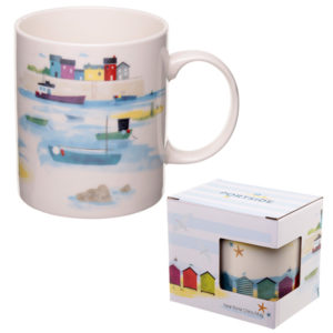 Porcelain Mug - Seaside and Beach Portside Design