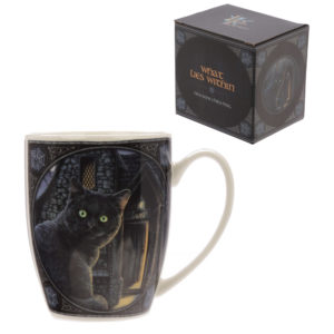 What Lies Within Cat Design Lisa Parker Porcelain Mug
